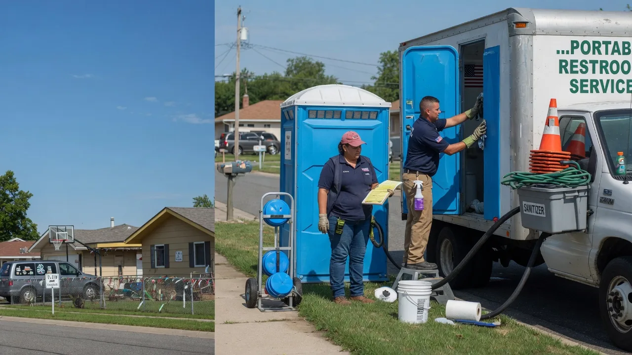 Portable Toilet Rental in Bangor, WI near me